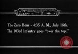 Image of United States 103rd Division France, 1918, second 40 stock footage video 65675042375