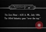 Image of United States 103rd Division France, 1918, second 41 stock footage video 65675042375