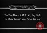 Image of United States 103rd Division France, 1918, second 42 stock footage video 65675042375