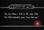 Image of United States 103rd Division France, 1918, second 44 stock footage video 65675042375