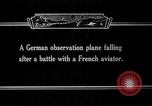Image of German observation plane crashed in France France, 1917, second 11 stock footage video 65675042389