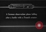 Image of German observation plane crashed in France France, 1917, second 14 stock footage video 65675042389