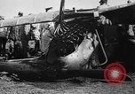 Image of German observation plane crashed in France France, 1917, second 54 stock footage video 65675042389