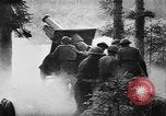 Image of United States 35th Division artillery fires on German Headquarters Wor Soultzeren France, 1918, second 12 stock footage video 65675042390