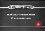 Image of German aircraft downed World War 1 with captured pilot France, 1918, second 1 stock footage video 65675042391