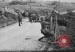 Image of German aircraft downed World War 1 with captured pilot France, 1918, second 46 stock footage video 65675042391