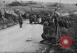 Image of German aircraft downed World War 1 with captured pilot France, 1918, second 50 stock footage video 65675042391