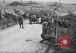 Image of German aircraft downed World War 1 with captured pilot France, 1918, second 52 stock footage video 65675042391