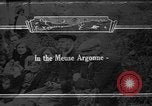 Standbild Captain Eddie Rickenbacker und Meuse Argonne Ersten Weltkrieg Meuse Argonne Frankreich, 1918, aus Sekunde 1 historischem Filmmaterial Videoclip 65675042393