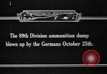 Immagine di American polveriera esplode nella prima guerra mondiale Francia, 1918, secondo 1 filmato di repertorio 65675042394