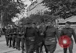 Image of WWI American soldiers at a funeral France, 1918, second 5 stock footage video 65675042397