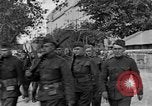 Image of WWI American soldiers at a funeral France, 1918, second 6 stock footage video 65675042397