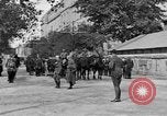 Image of WWI American soldiers at a funeral France, 1918, second 12 stock footage video 65675042397