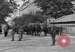 Image of WWI American soldiers at a funeral France, 1918, second 14 stock footage video 65675042397