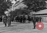 Image of WWI American soldiers at a funeral France, 1918, second 15 stock footage video 65675042397