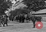 Image of WWI American soldiers at a funeral France, 1918, second 16 stock footage video 65675042397