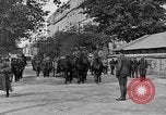 Image of WWI American soldiers at a funeral France, 1918, second 17 stock footage video 65675042397