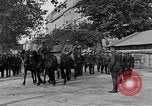Image of WWI American soldiers at a funeral France, 1918, second 21 stock footage video 65675042397