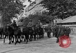 Image of WWI American soldiers at a funeral France, 1918, second 22 stock footage video 65675042397