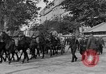 Image of WWI American soldiers at a funeral France, 1918, second 23 stock footage video 65675042397