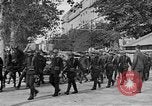 Image of WWI American soldiers at a funeral France, 1918, second 26 stock footage video 65675042397
