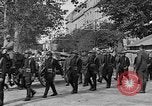 Image of WWI American soldiers at a funeral France, 1918, second 27 stock footage video 65675042397