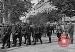 Image of WWI American soldiers at a funeral France, 1918, second 30 stock footage video 65675042397