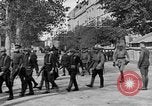 Image of WWI American soldiers at a funeral France, 1918, second 31 stock footage video 65675042397