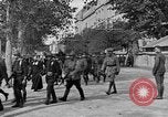 Image of WWI American soldiers at a funeral France, 1918, second 32 stock footage video 65675042397