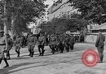 Image of WWI American soldiers at a funeral France, 1918, second 35 stock footage video 65675042397