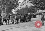 Image of WWI American soldiers at a funeral France, 1918, second 37 stock footage video 65675042397