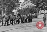 Image of WWI American soldiers at a funeral France, 1918, second 38 stock footage video 65675042397