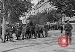 Image of WWI American soldiers at a funeral France, 1918, second 40 stock footage video 65675042397