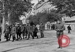Image of WWI American soldiers at a funeral France, 1918, second 41 stock footage video 65675042397