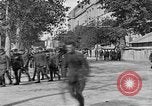 Image of WWI American soldiers at a funeral France, 1918, second 42 stock footage video 65675042397