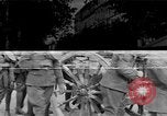 Image of WWI American soldiers at a funeral France, 1918, second 47 stock footage video 65675042397