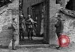 Image of WWI American soldiers at a funeral France, 1918, second 57 stock footage video 65675042397