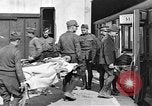 Image of Injured allied soldiers on litters World War I France, 1918, second 32 stock footage video 65675042399