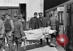 Image of Injured allied soldiers on litters World War I France, 1918, second 35 stock footage video 65675042399