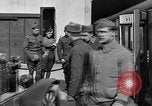 Image of Injured allied soldiers on litters World War I France, 1918, second 38 stock footage video 65675042399