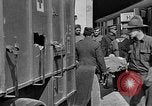 Image of Injured allied soldiers on litters World War I France, 1918, second 46 stock footage video 65675042399