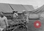 Image of Injured allied soldiers on litters World War I France, 1918, second 48 stock footage video 65675042399