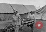 Image of Injured allied soldiers on litters World War I France, 1918, second 52 stock footage video 65675042399