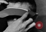 Image of eye injuries from gas attack during World War I France, 1918, second 38 stock footage video 65675042405