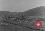 Image of U.S. soldiers build camp France, 1918, second 32 stock footage video 65675042414