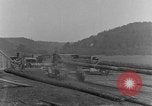 Image of U.S. soldiers build camp France, 1918, second 36 stock footage video 65675042414