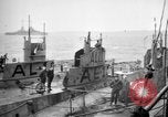 Image of captured U boat Atlantic Ocean, 1918, second 4 stock footage video 65675042419