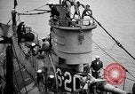 Image of captured U boat Atlantic Ocean, 1918, second 19 stock footage video 65675042419