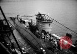 Image of captured U boat Atlantic Ocean, 1918, second 25 stock footage video 65675042419