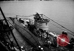 Image of captured U boat Atlantic Ocean, 1918, second 26 stock footage video 65675042419